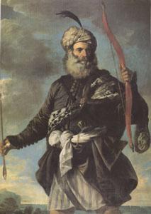 MOLA, Pier Francesco Barbary Pirate with a Bow (mk05) Germany oil painting art
